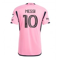 Echipament fotbal Inter Miami Lionel Messi #10 Tricou Acasa 2024-25 maneca scurta